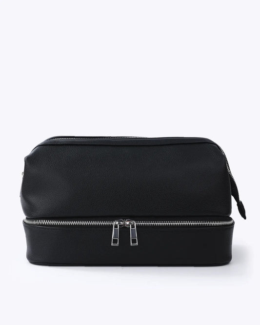 Vegan Leather Toiletry Bag — Voyager Elite